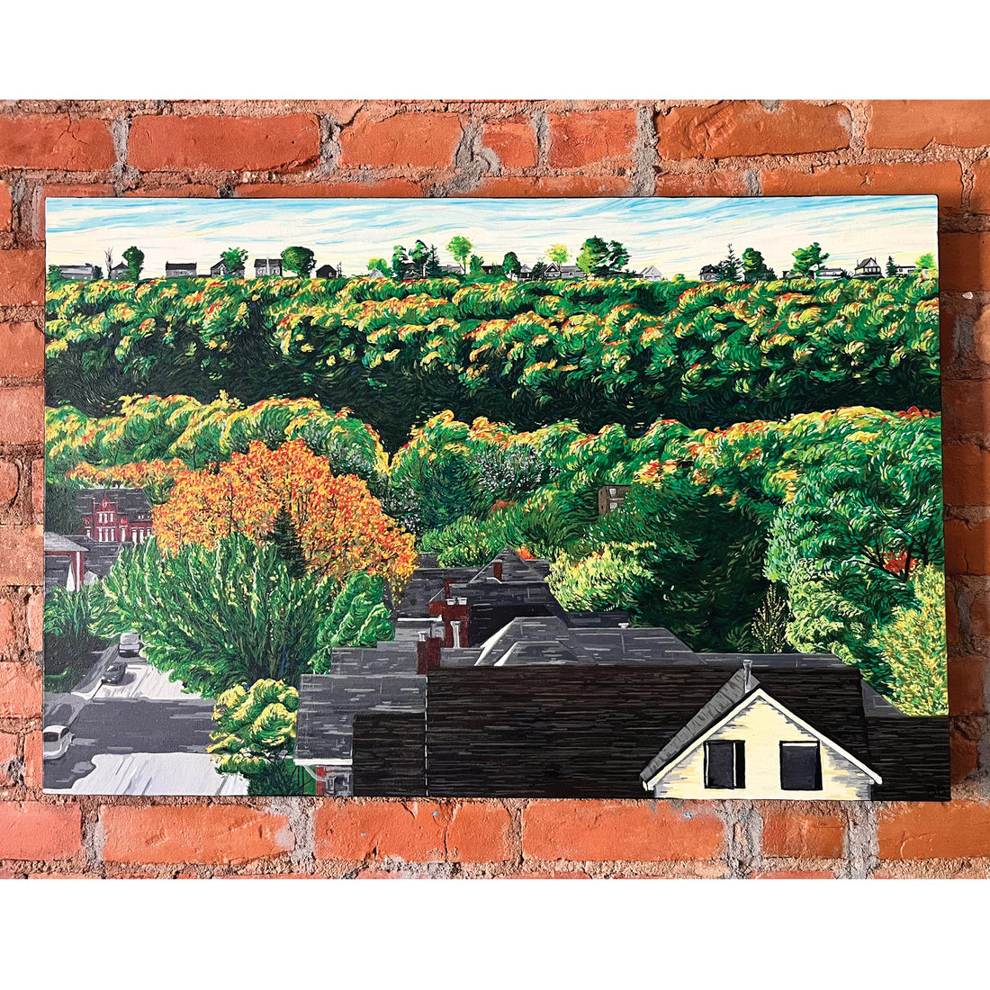Hamilton Mountain in Fall, 20" x 30"