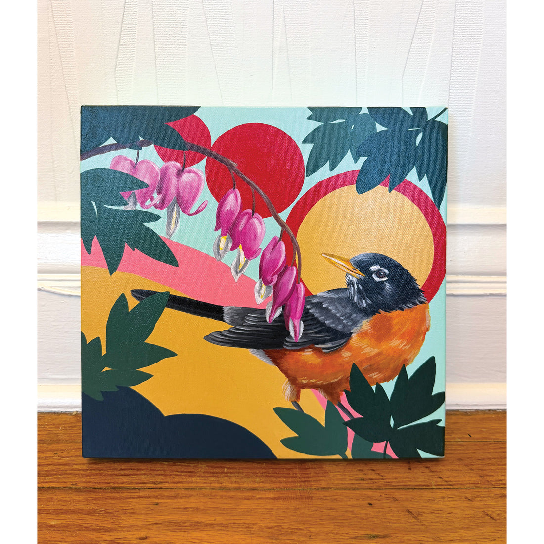 Casual Heartbreak, 12" x 12"