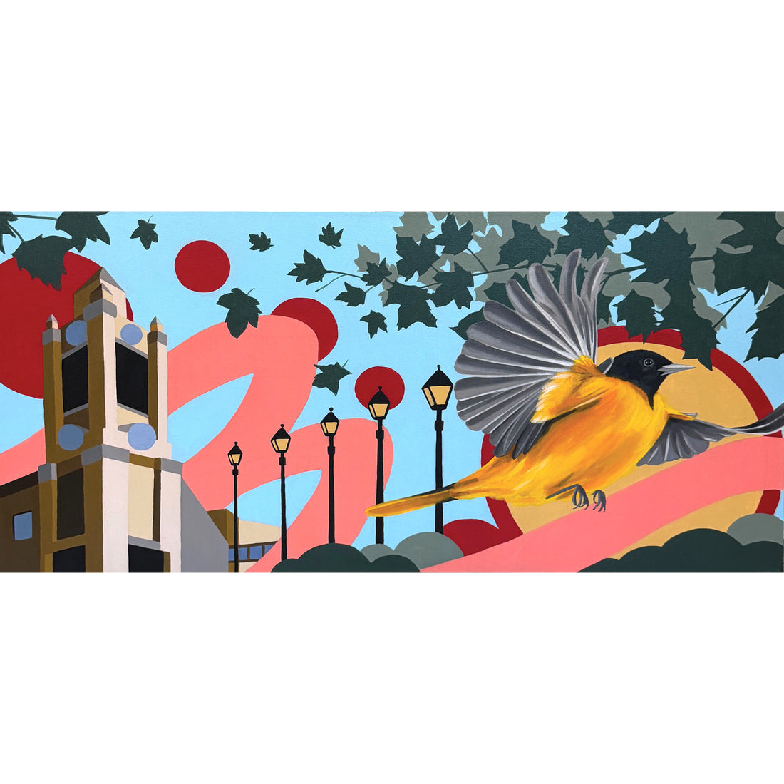 City Center, 18" x 36"