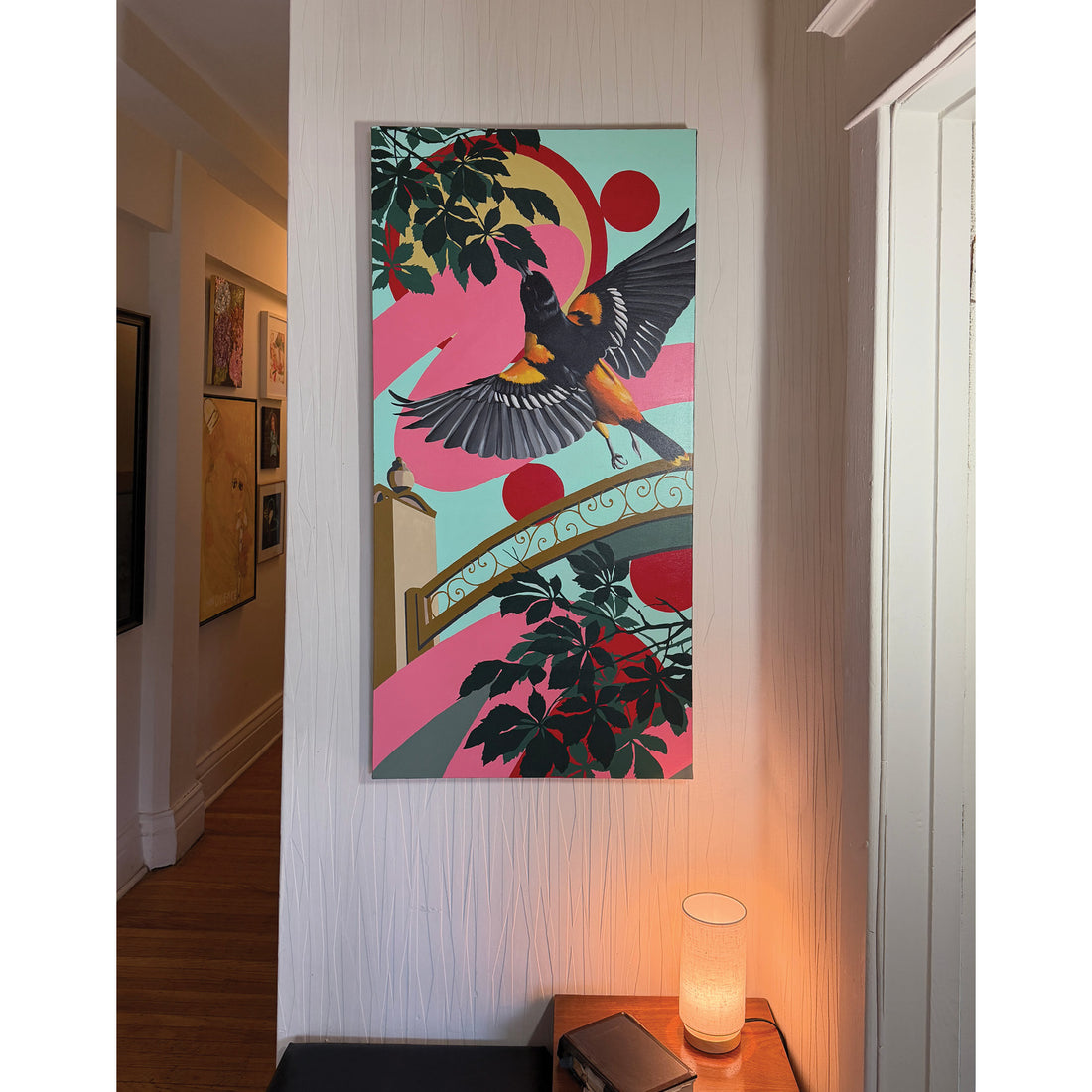 Hess Village, 48" x 24"