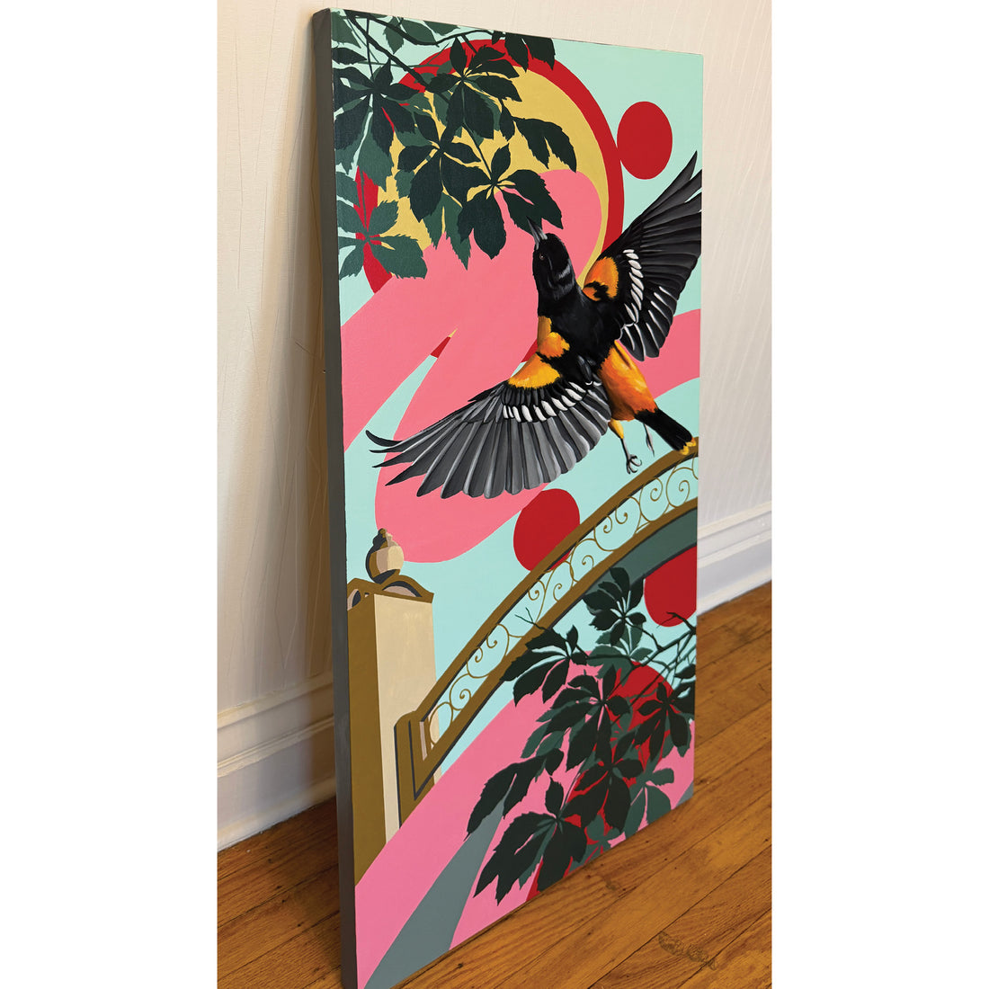 Hess Village, 48" x 24"