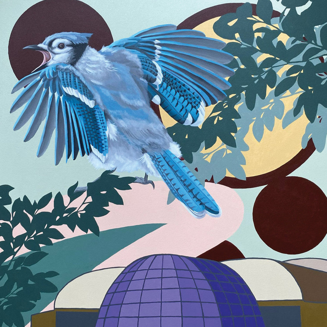 Warplane Museum, 36" x 36"