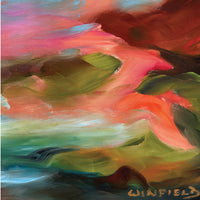 Reaching for Love, 40" x 40"