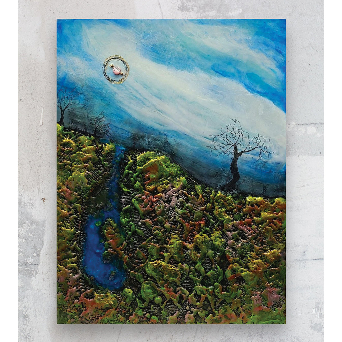 Arborescents Whispers 250502, 16" x 12"