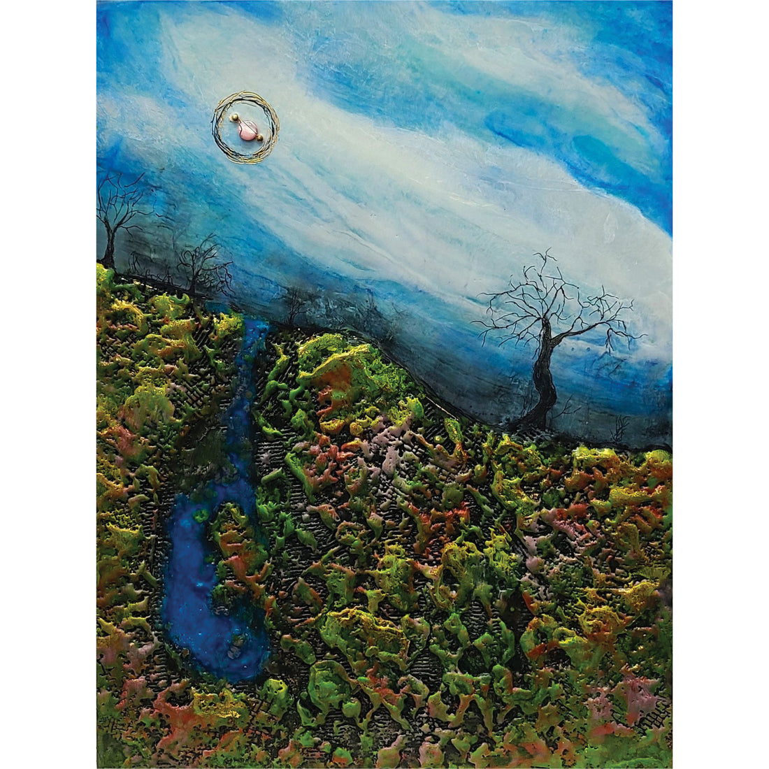 Arborescents Whispers 250502, 16" x 12"