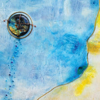 Imperfect Wheel of Life 240401, 30" round