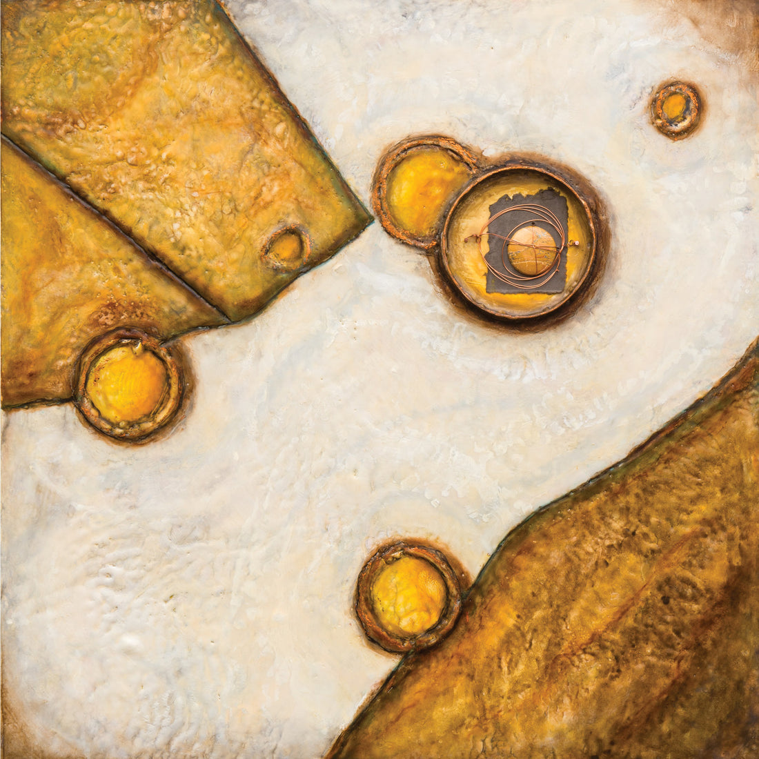 Imperfect Wheels of Life 21016, 20" x 20"