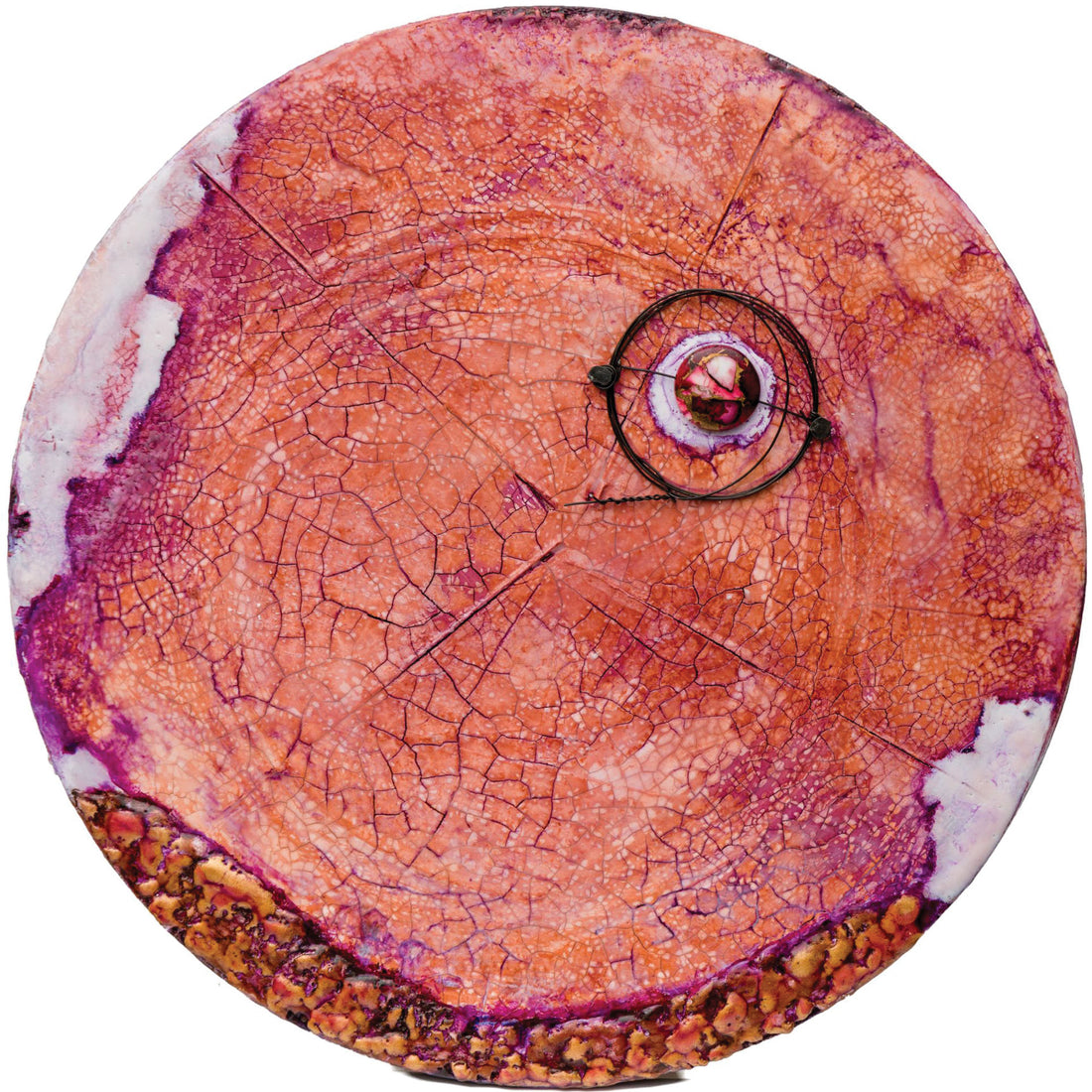 Imperfect Wheels of Life 260107, 12" x 12"