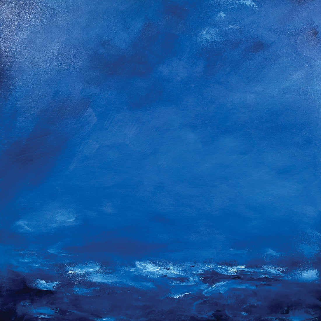 La Nuit La Mer, 36" x 36"