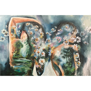 Fearless Sisters, 24" x 36"
