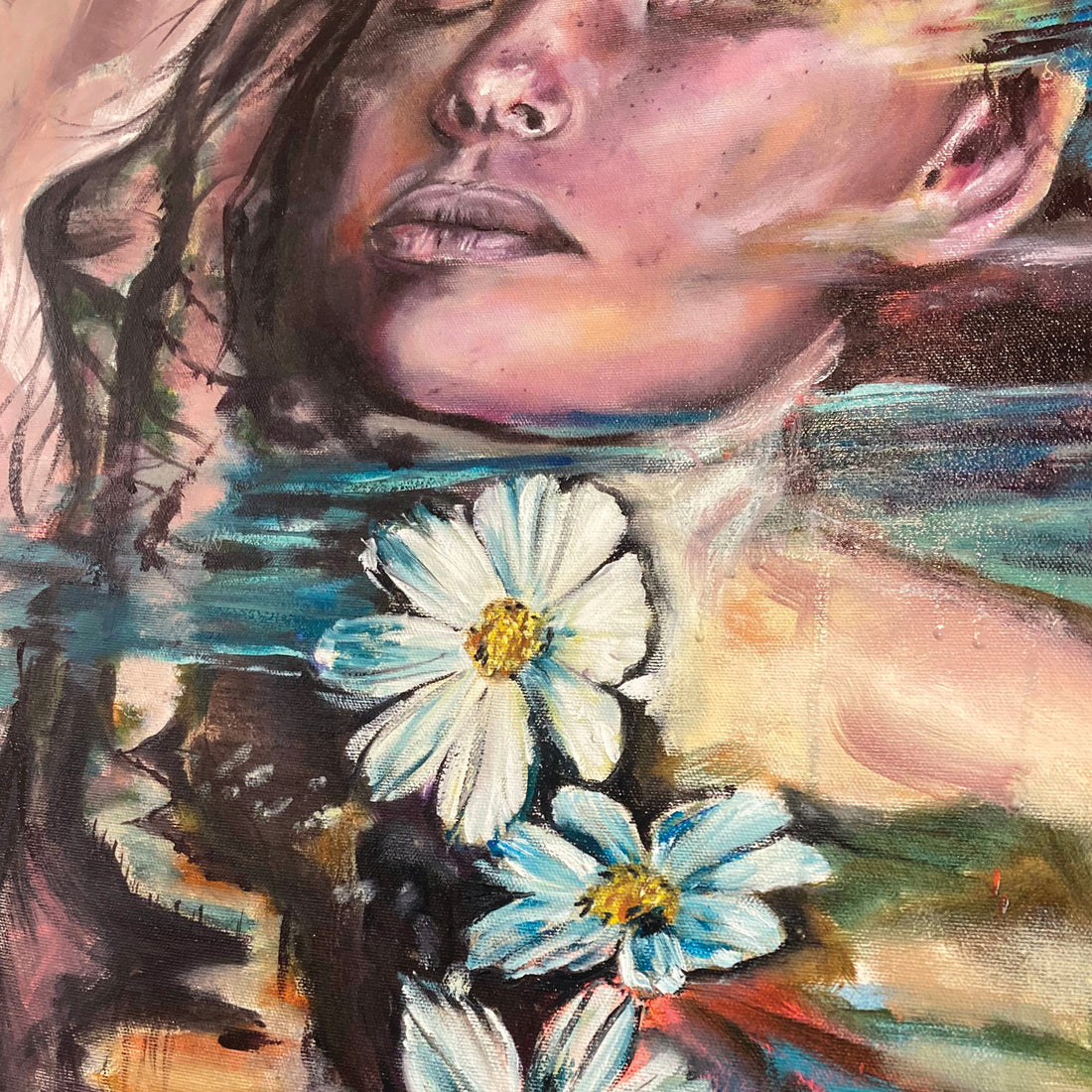 Lavendar Haze, 30" x 20"