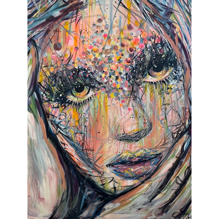 I Am…. Essence, 36” x 48”