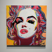 Marilyn Dreams, 30” x 30"