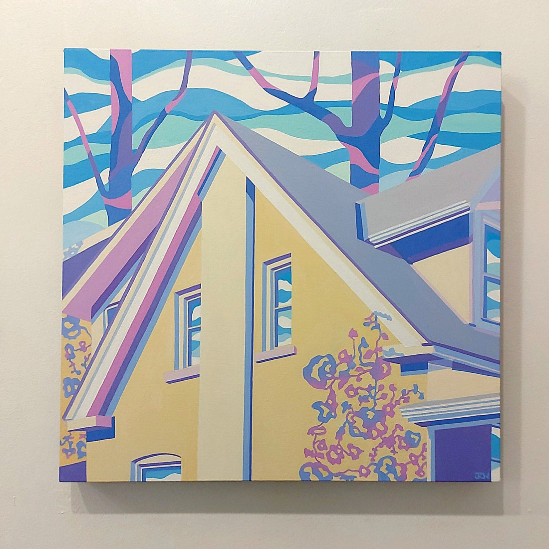 Stories, 20" x 20"