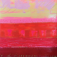 Blush and Bloom, 24" x 24"