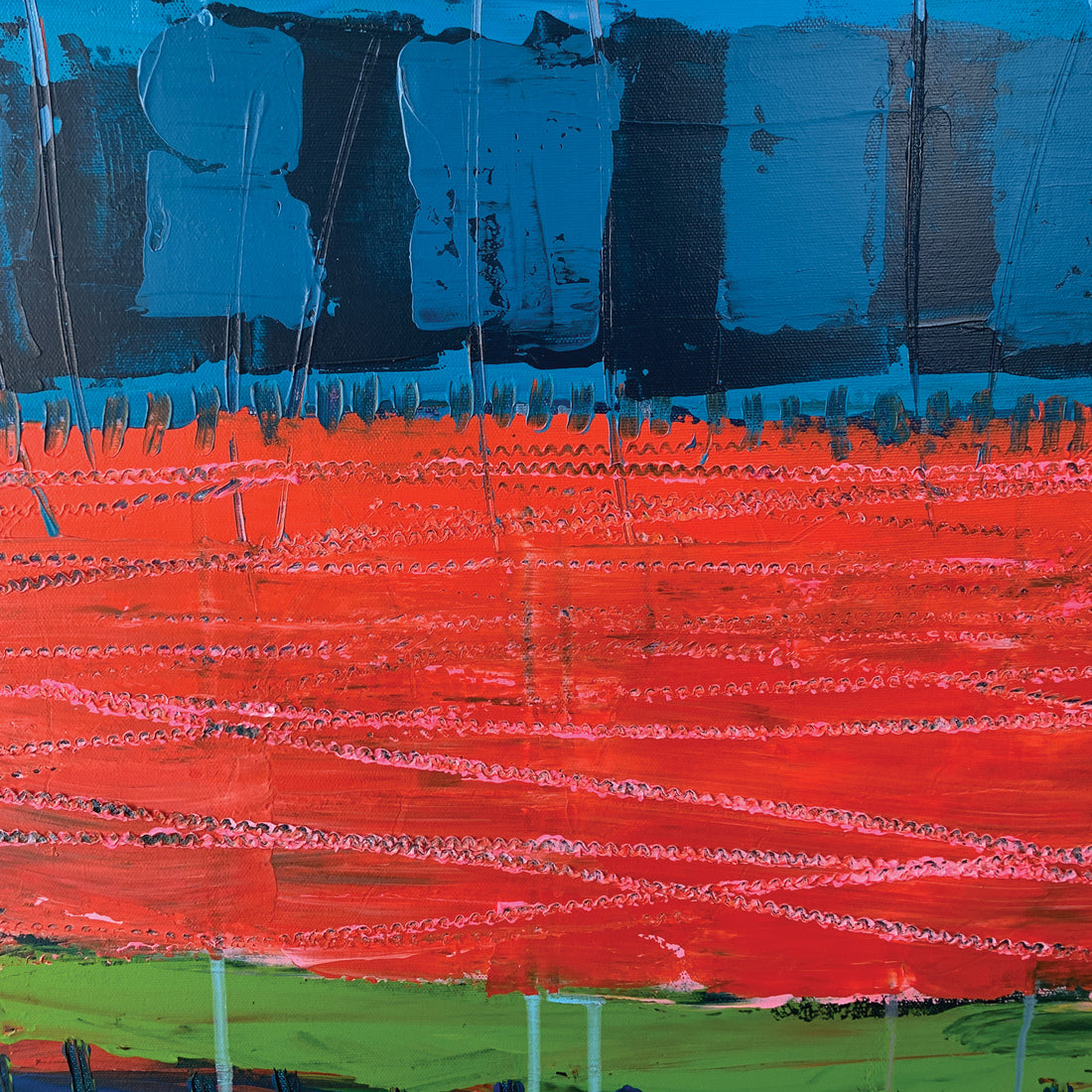 The Grotto, 40" x 40"