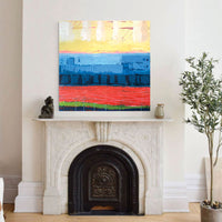 The Grotto, 40" x 40"