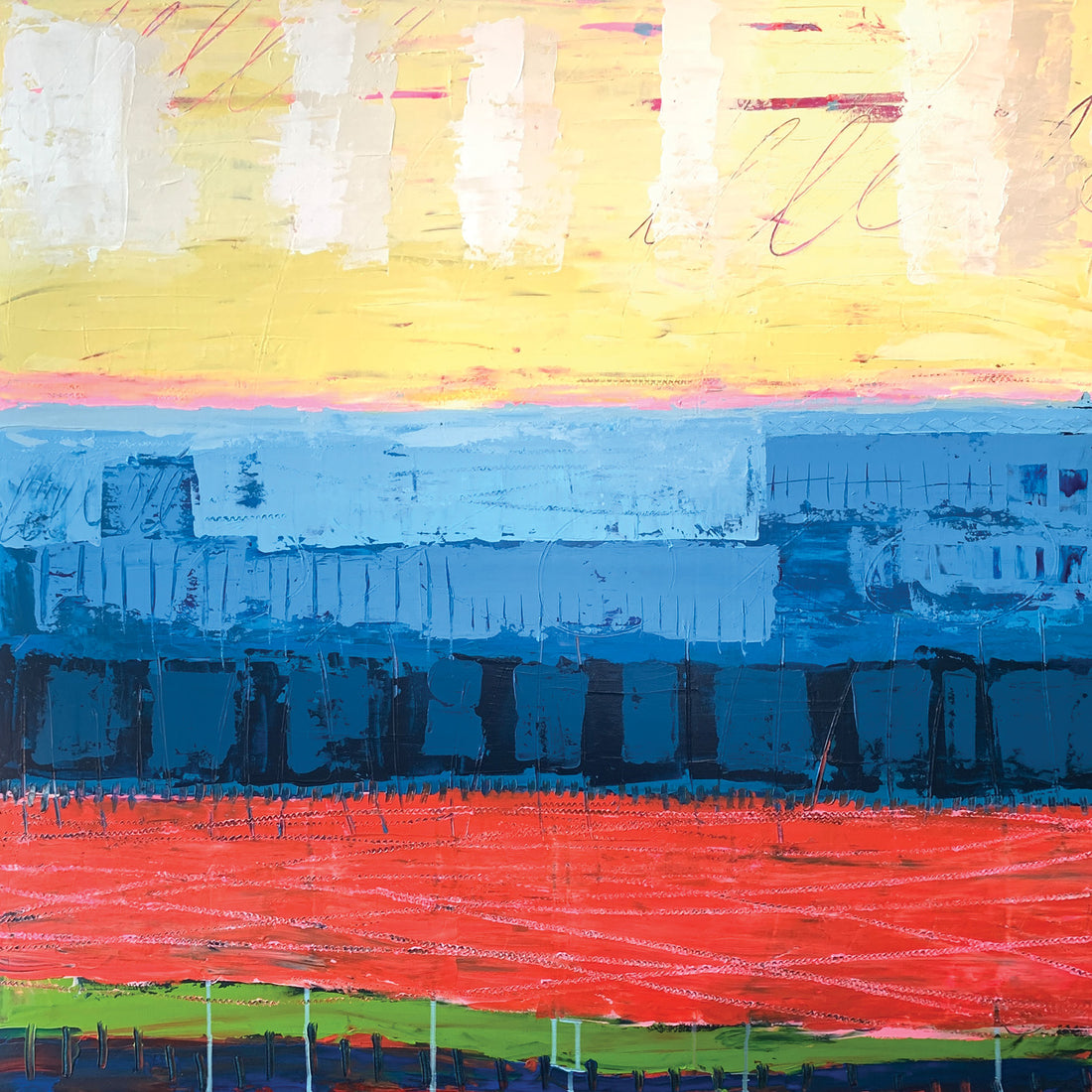 The Grotto, 40" x 40"