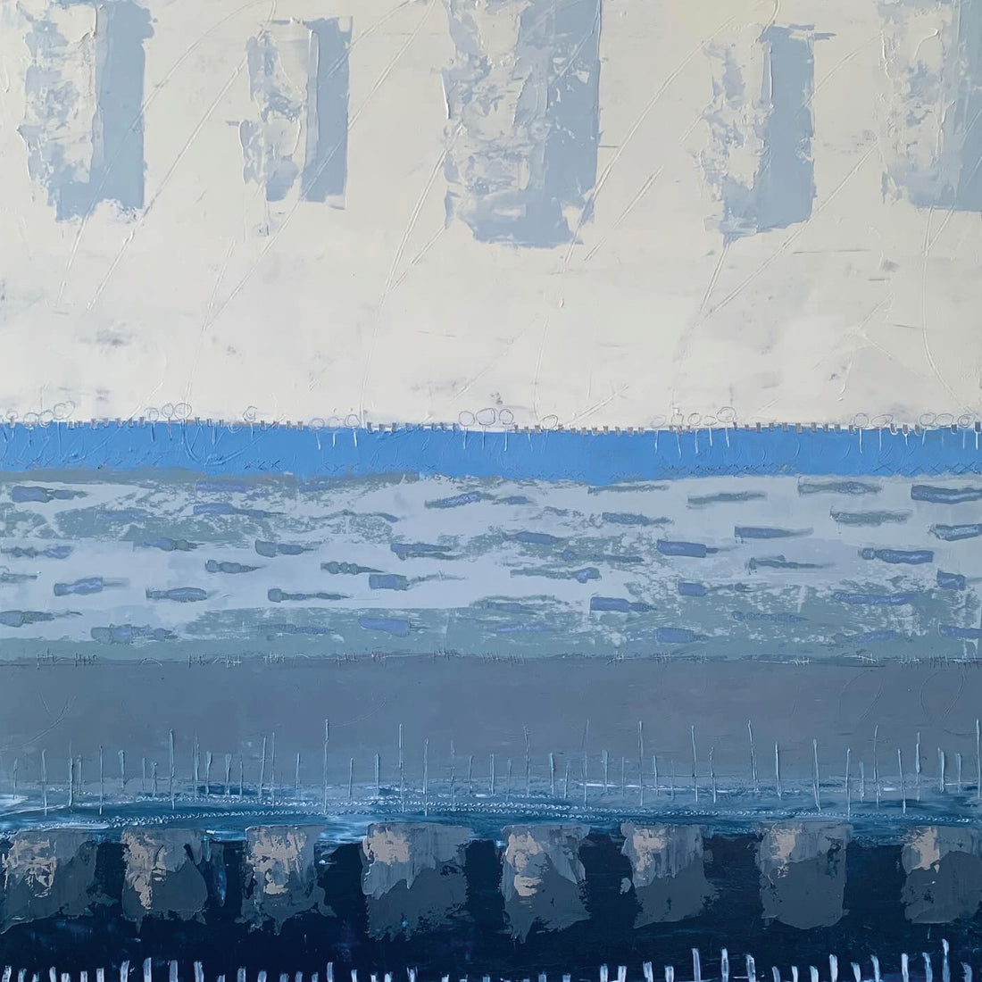 Whispering Shores, 36" x 36"