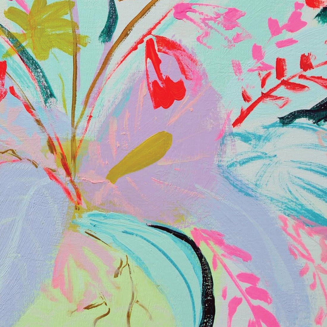 In Bloom, 36" x 36"