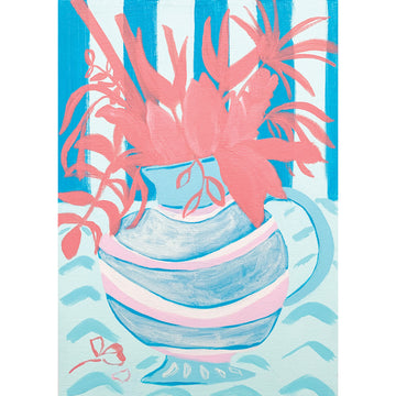 Palm-Fringed Dreams, 16" x 12"
