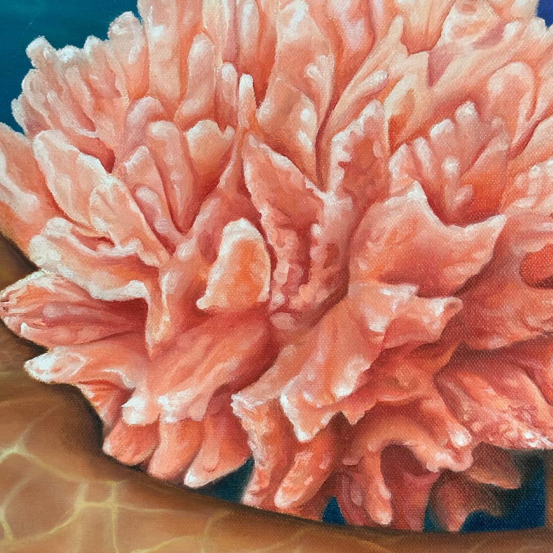 Grow Beneath the Surface, 20" x 20"