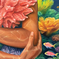 Grow Beneath the Surface, 20" x 20"