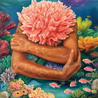 Grow Beneath the Surface, 20" x 20"