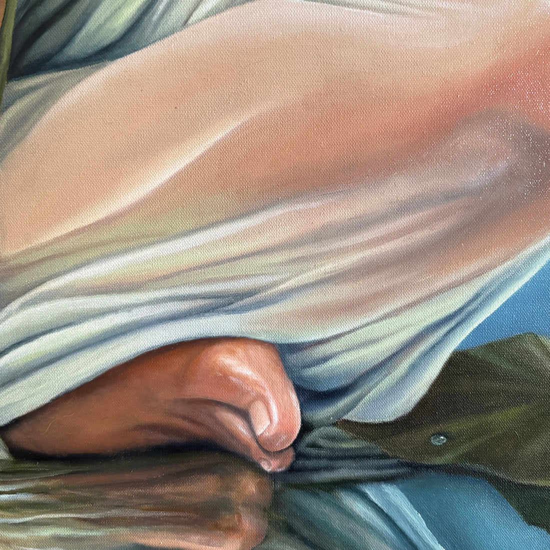 In Her Twined, 48" x 36"