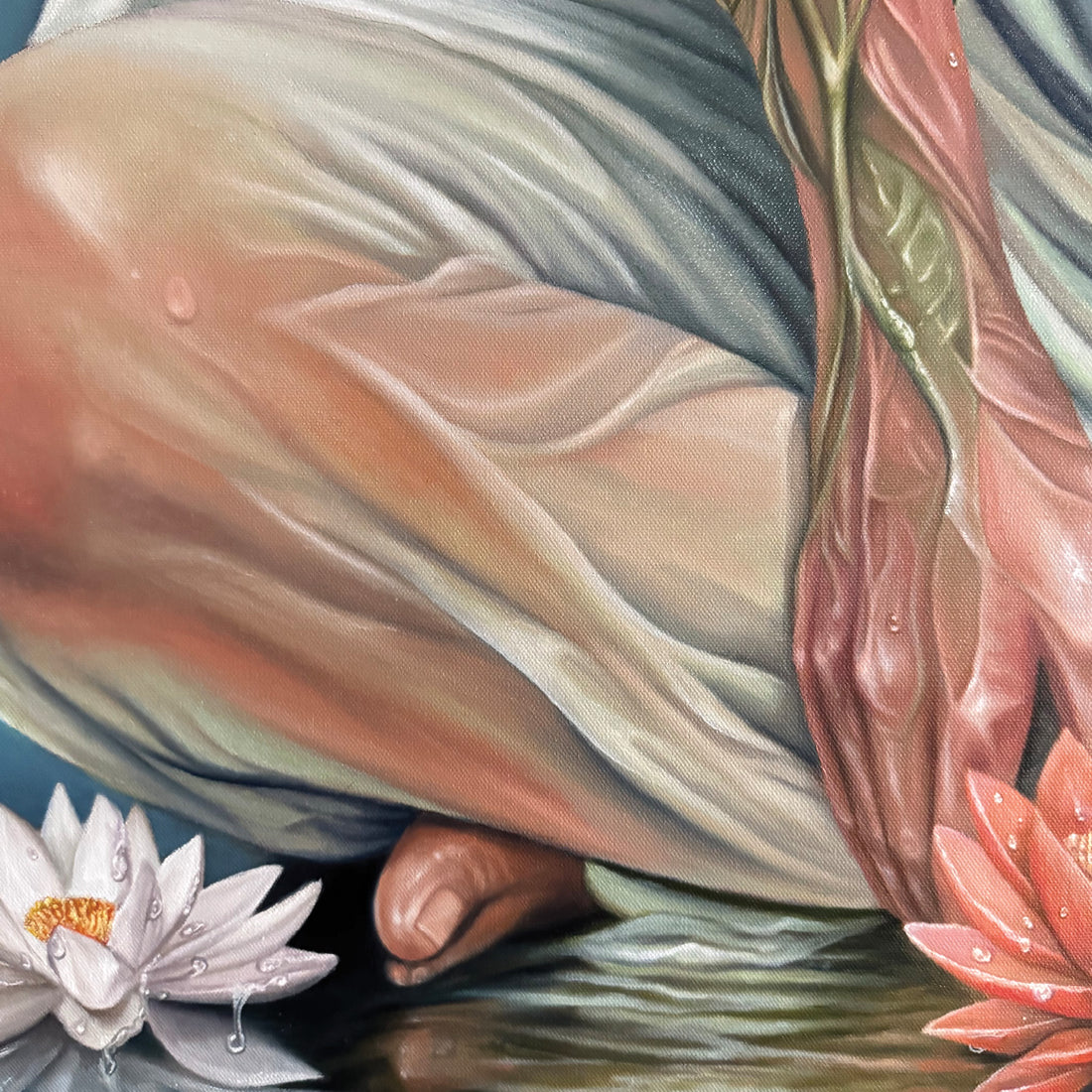 In Her Twined, 48" x 36"