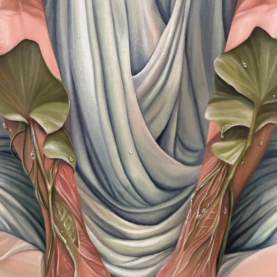 In Her Twined, 48" x 36"