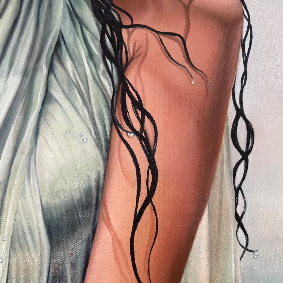 In Her Twined, 48" x 36"