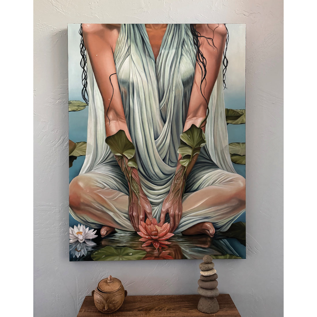 In Her Twined, 48" x 36"