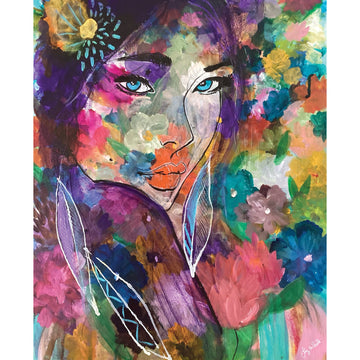 Silent Fire, 20" x 16"