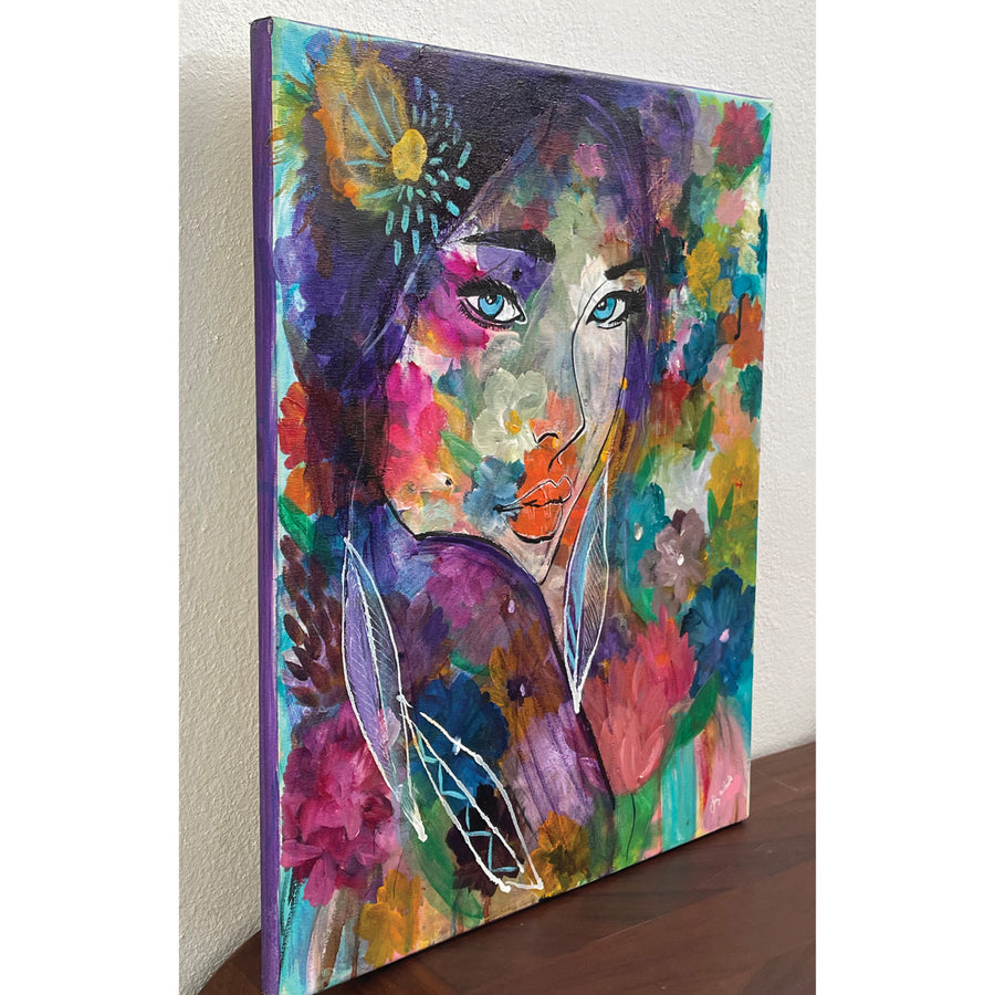 Silent Fire, 20" x 16"