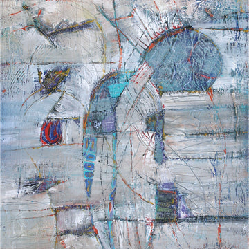 Despondent, 40" x 40"