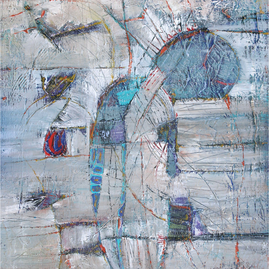 Despondent, 40" x 40"