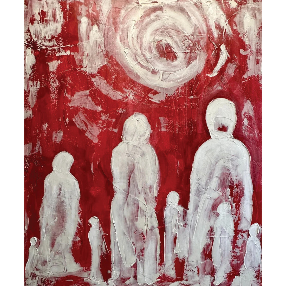 Fires of the Forgotten, 60" x 48"