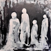 Veil of Shadows, 48" x 48"