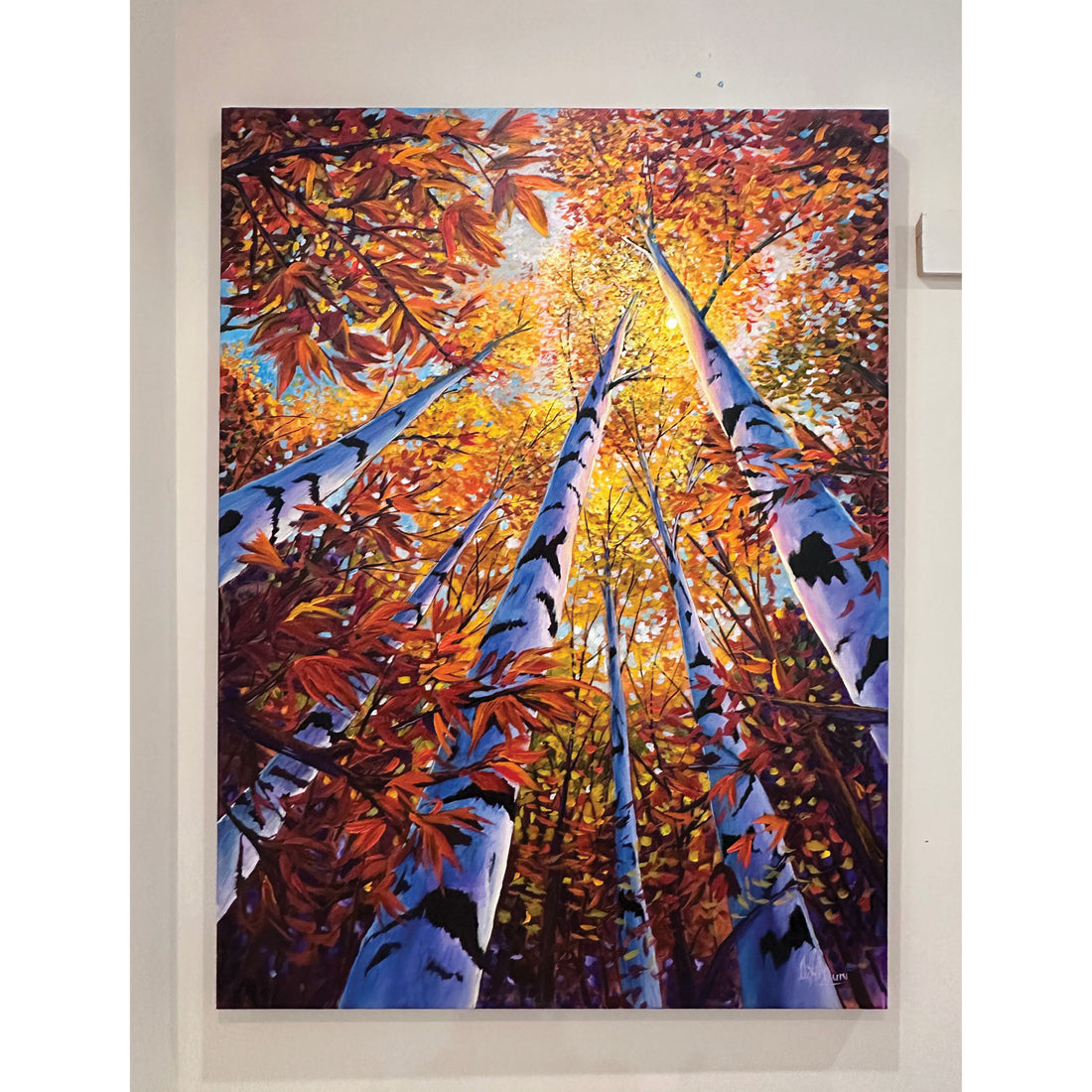 Cathedral Of Light, 48" x 36"