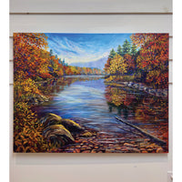 Fall Reflections, 36" x 48"