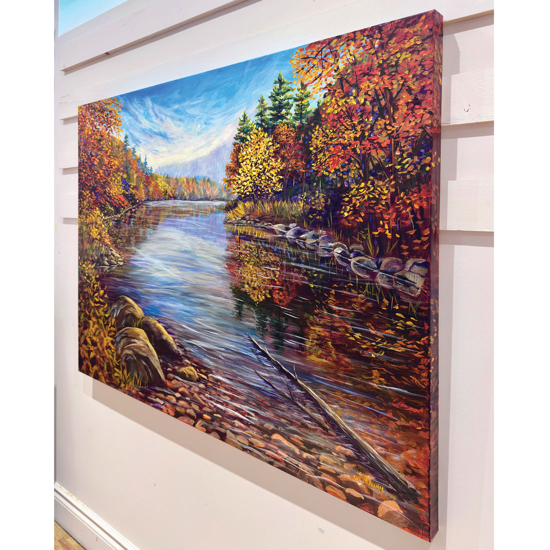Fall Reflections, 36" x 48"