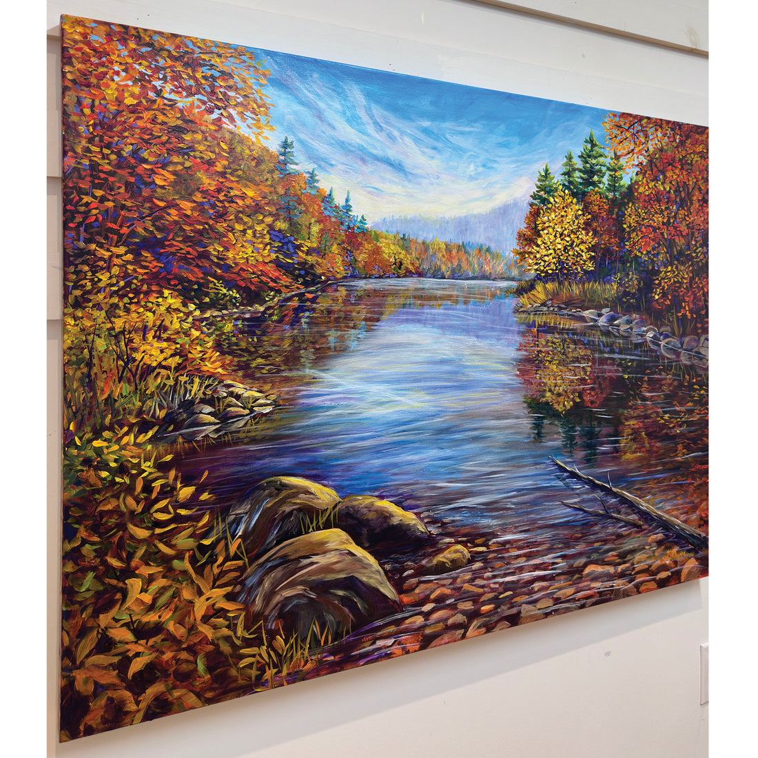 Fall Reflections, 36" x 48"