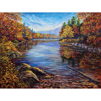 Fall Reflections, 36" x 48"