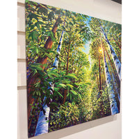 Luminous Canopy, 36" x 36"