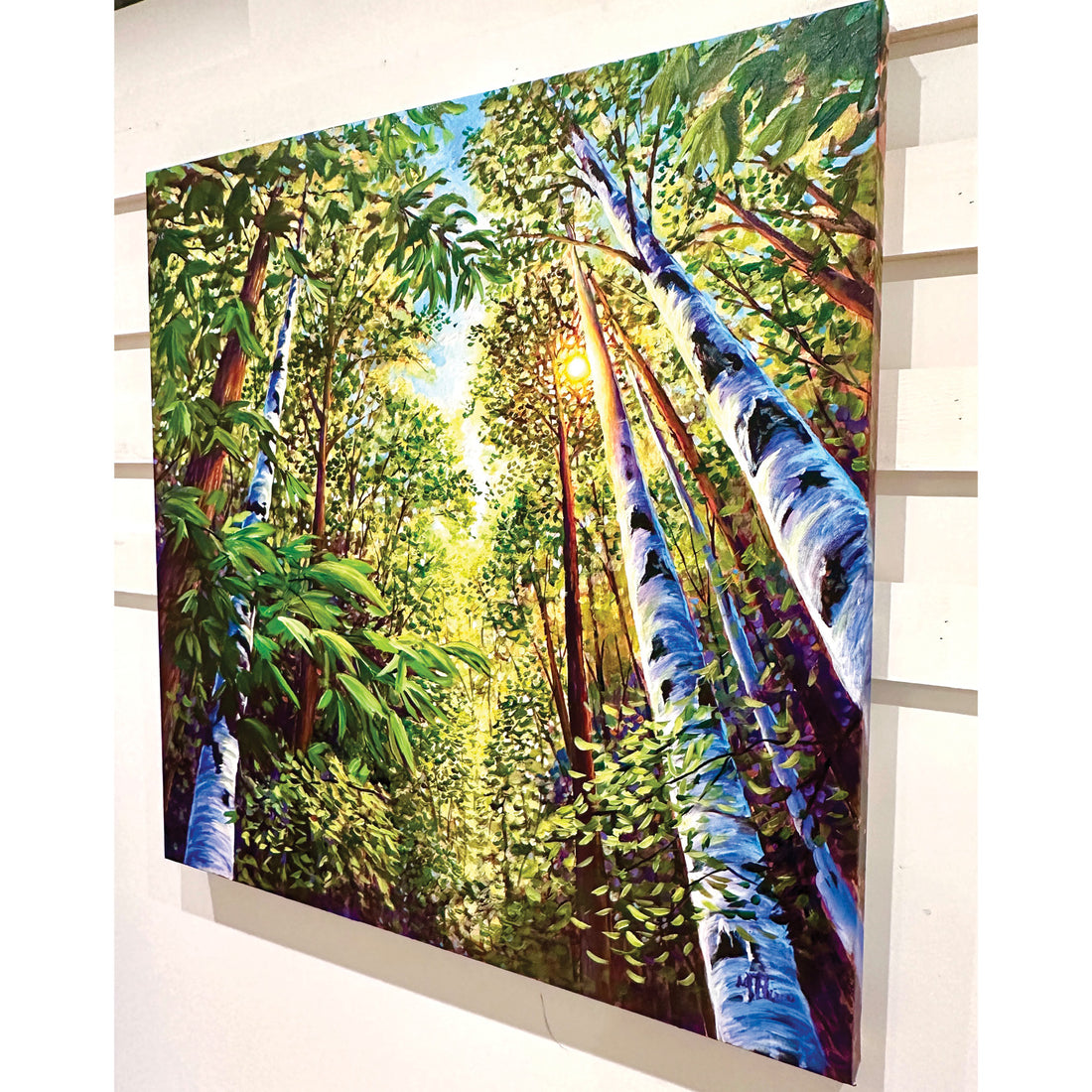 Luminous Canopy, 36" x 36"