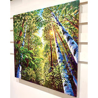 Luminous Canopy, 36" x 36"