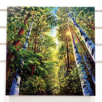 Luminous Canopy, 36" x 36"