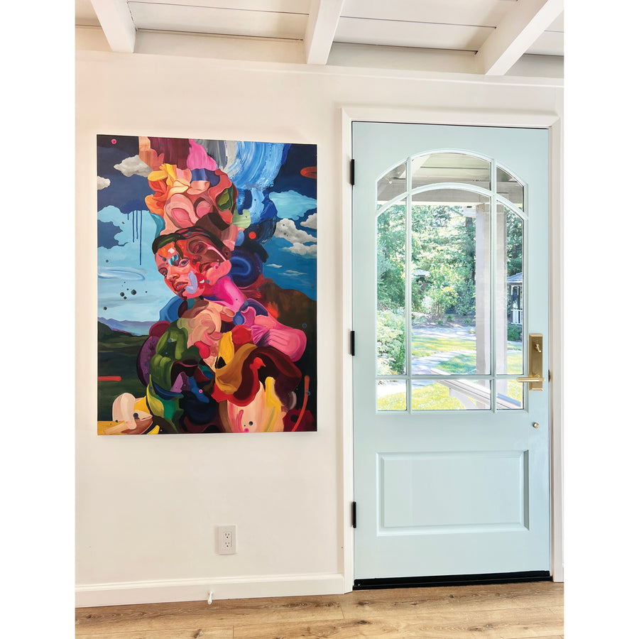 Mitosis, 48" x 36"