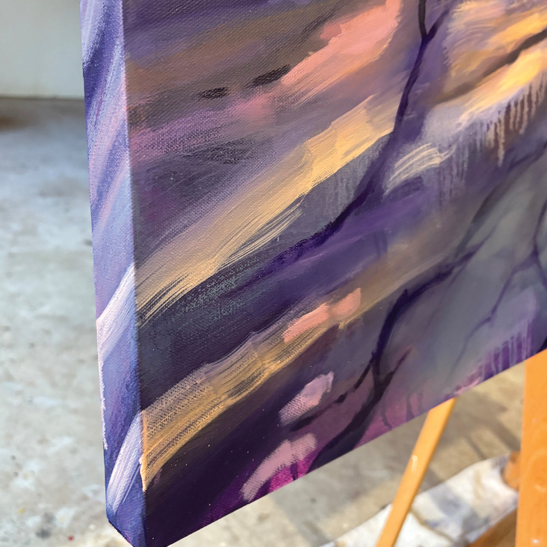 Ancient Heart, 48" x 60"